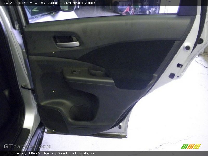 Alabaster Silver Metallic / Black 2012 Honda CR-V EX 4WD