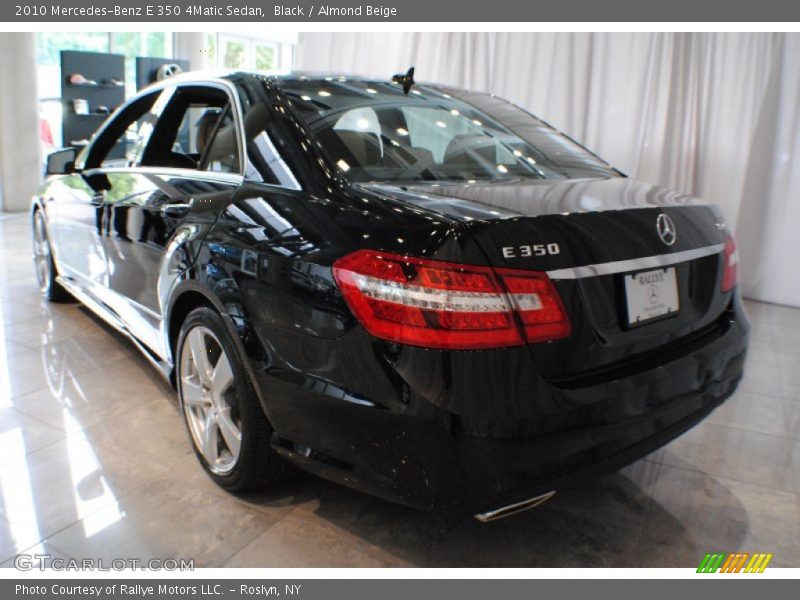 Black / Almond Beige 2010 Mercedes-Benz E 350 4Matic Sedan