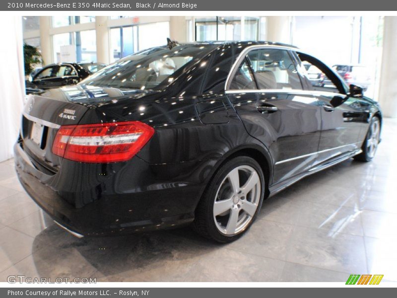 Black / Almond Beige 2010 Mercedes-Benz E 350 4Matic Sedan