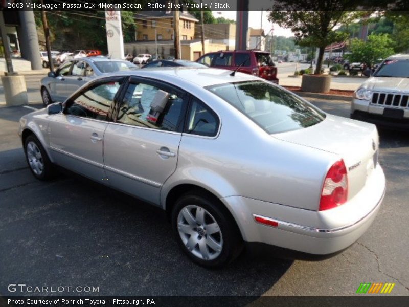 Reflex Silver Metallic / Black 2003 Volkswagen Passat GLX 4Motion Sedan