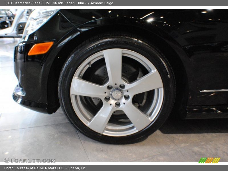 Black / Almond Beige 2010 Mercedes-Benz E 350 4Matic Sedan