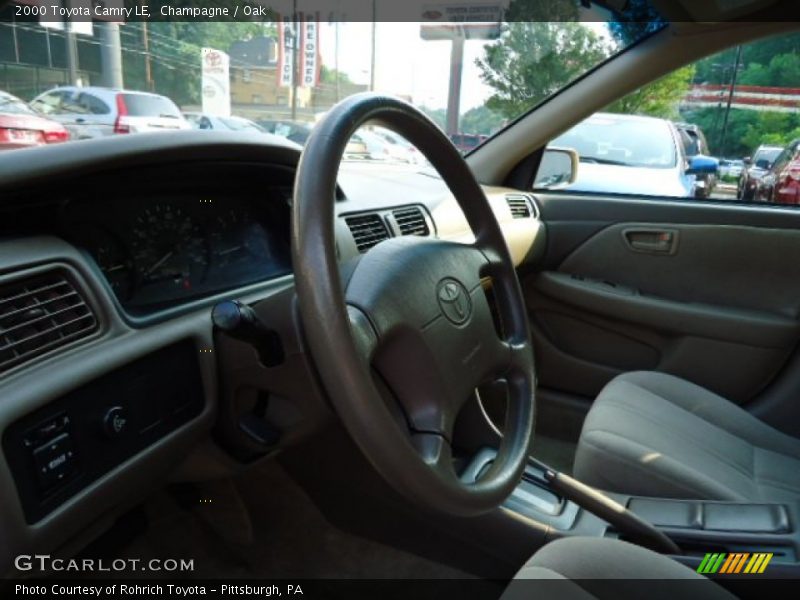 Champagne / Oak 2000 Toyota Camry LE