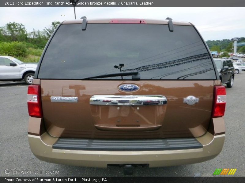 Golden Bronze Metallic / Chaparral Leather 2011 Ford Expedition King Ranch 4x4
