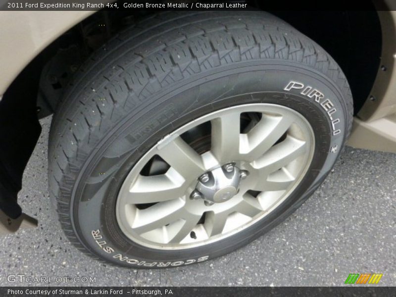 Golden Bronze Metallic / Chaparral Leather 2011 Ford Expedition King Ranch 4x4