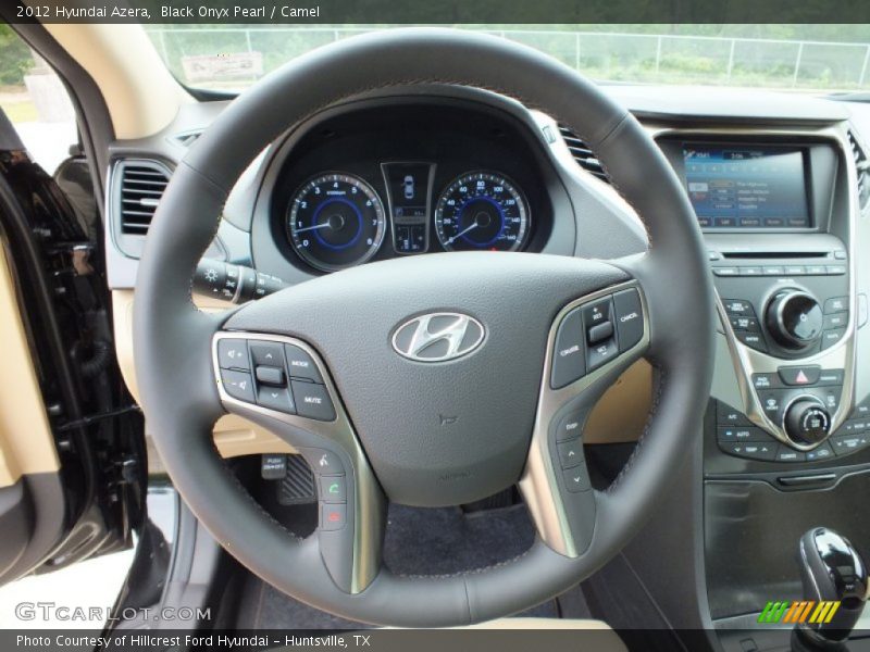 Black Onyx Pearl / Camel 2012 Hyundai Azera