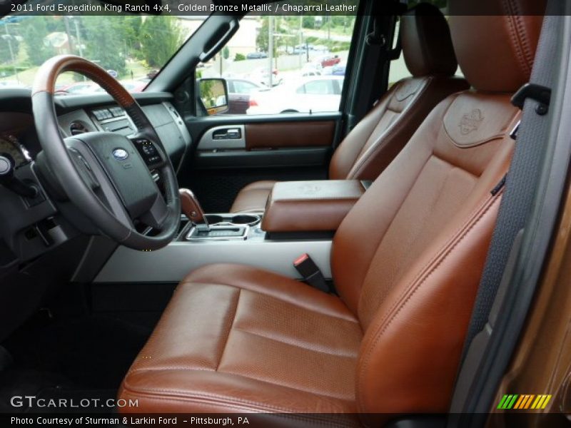 Golden Bronze Metallic / Chaparral Leather 2011 Ford Expedition King Ranch 4x4
