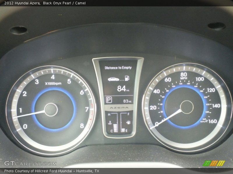 Black Onyx Pearl / Camel 2012 Hyundai Azera