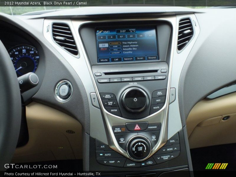 Black Onyx Pearl / Camel 2012 Hyundai Azera