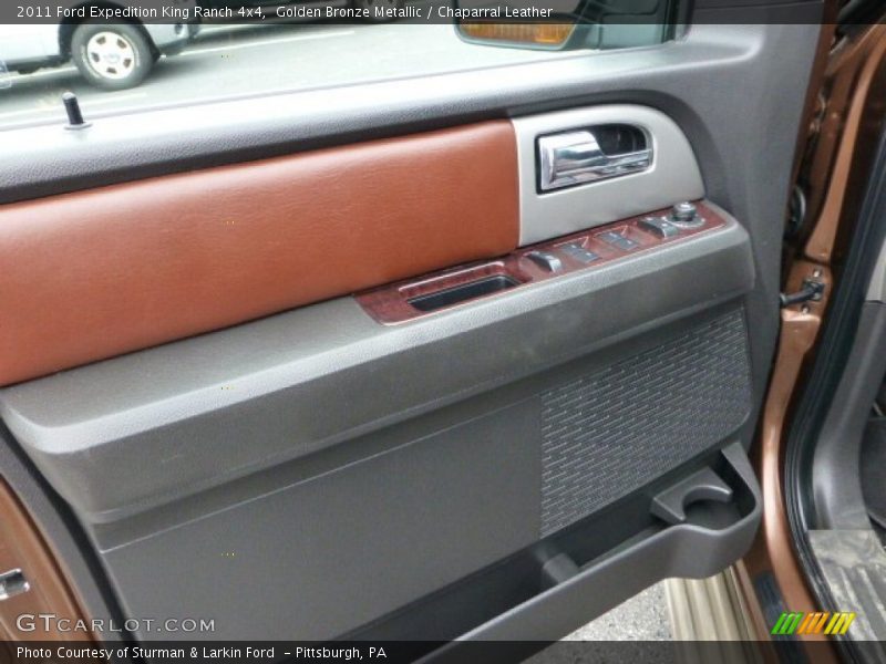Golden Bronze Metallic / Chaparral Leather 2011 Ford Expedition King Ranch 4x4