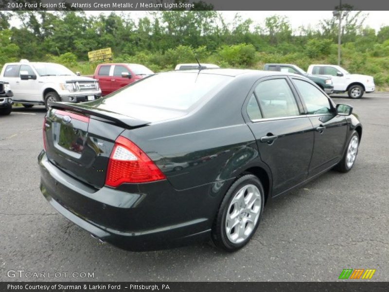  2010 Fusion SE Atlantis Green Metallic