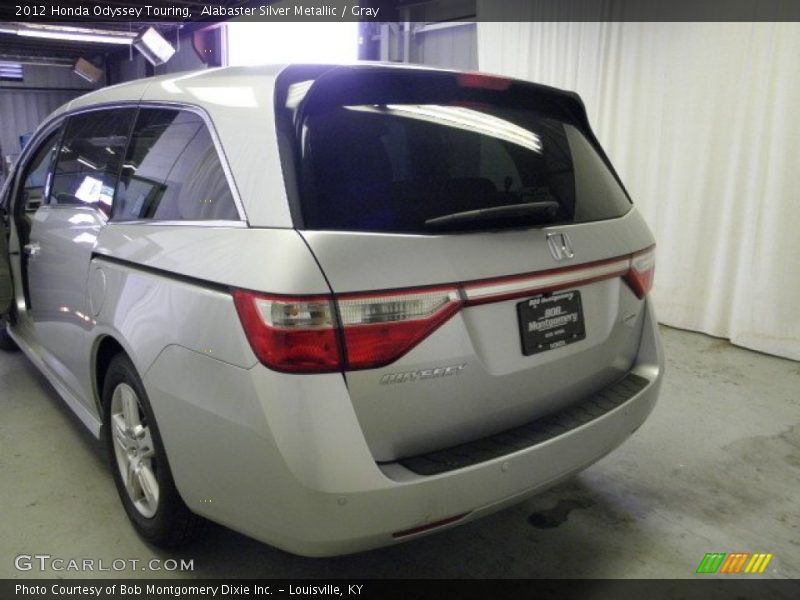 Alabaster Silver Metallic / Gray 2012 Honda Odyssey Touring