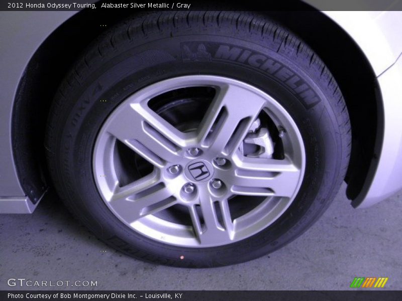 Alabaster Silver Metallic / Gray 2012 Honda Odyssey Touring