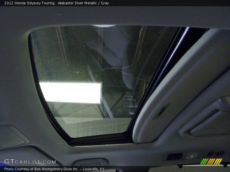 Alabaster Silver Metallic / Gray 2012 Honda Odyssey Touring