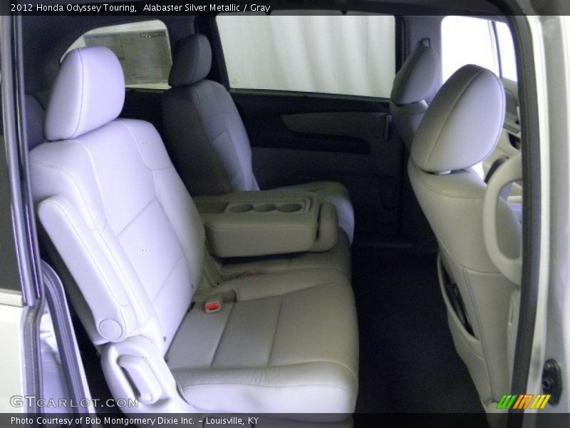 Alabaster Silver Metallic / Gray 2012 Honda Odyssey Touring