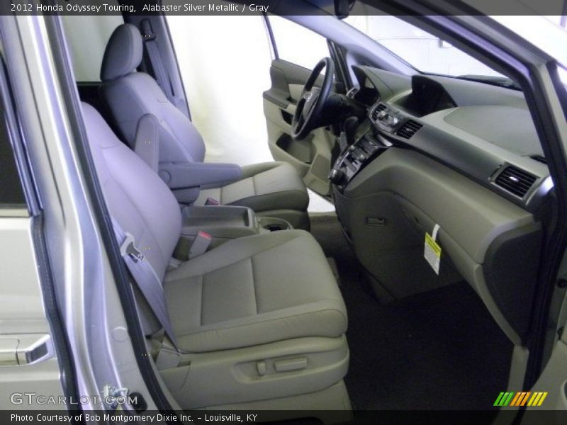 Alabaster Silver Metallic / Gray 2012 Honda Odyssey Touring