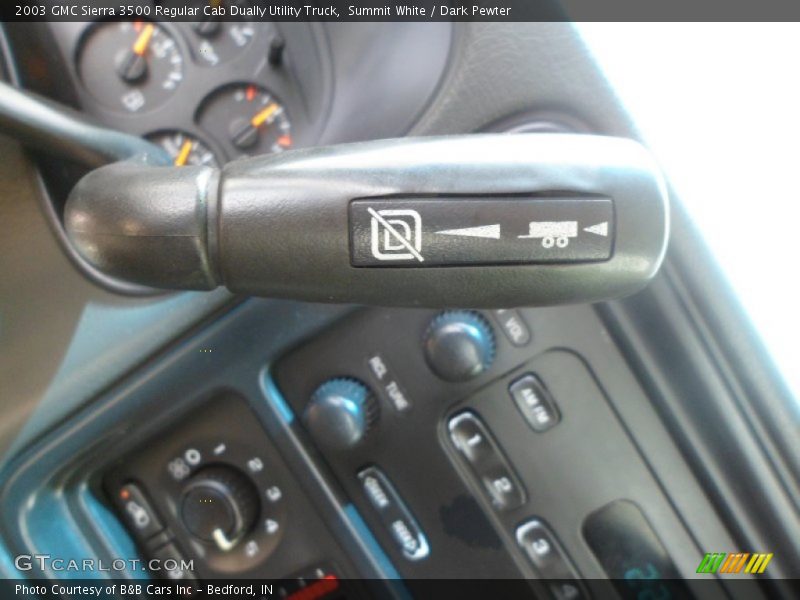 Summit White / Dark Pewter 2003 GMC Sierra 3500 Regular Cab Dually Utility Truck