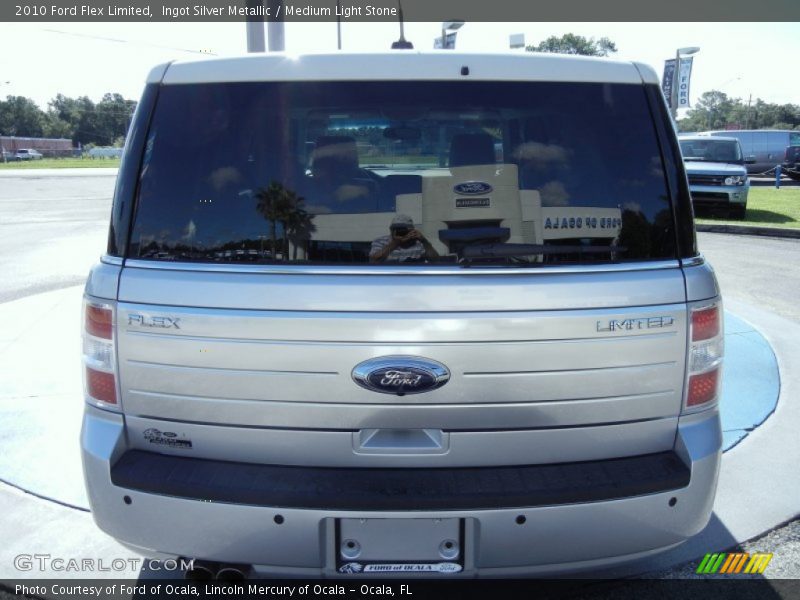 Ingot Silver Metallic / Medium Light Stone 2010 Ford Flex Limited