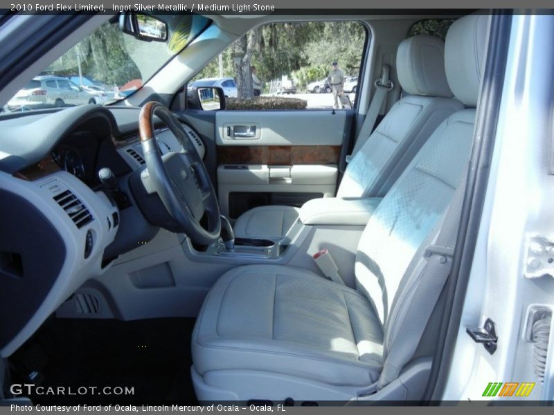 Ingot Silver Metallic / Medium Light Stone 2010 Ford Flex Limited