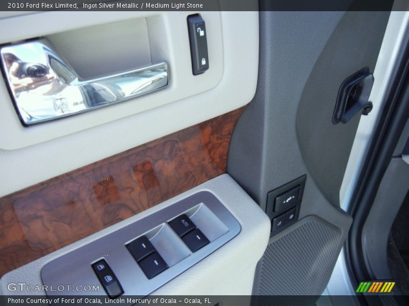 Ingot Silver Metallic / Medium Light Stone 2010 Ford Flex Limited