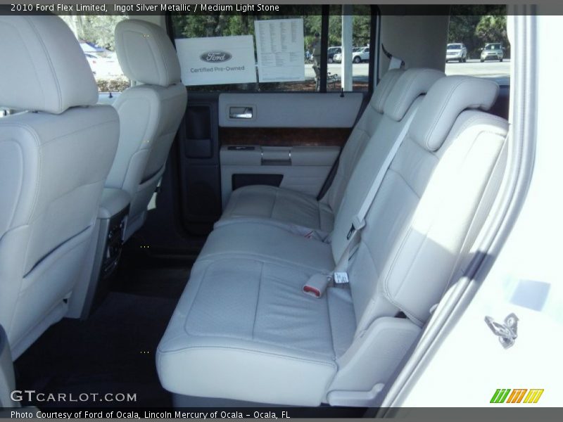 Ingot Silver Metallic / Medium Light Stone 2010 Ford Flex Limited
