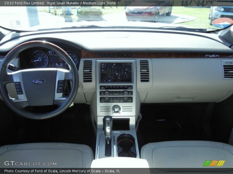 Ingot Silver Metallic / Medium Light Stone 2010 Ford Flex Limited