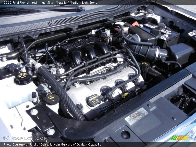 Ingot Silver Metallic / Medium Light Stone 2010 Ford Flex Limited