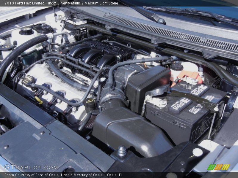 Ingot Silver Metallic / Medium Light Stone 2010 Ford Flex Limited
