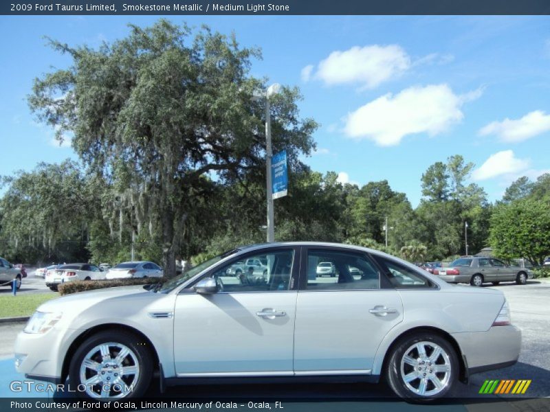 Smokestone Metallic / Medium Light Stone 2009 Ford Taurus Limited