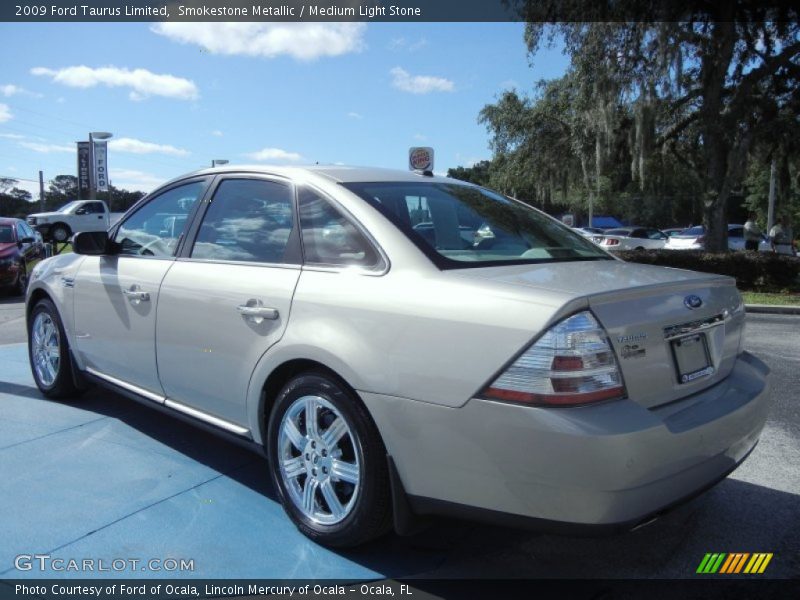 Smokestone Metallic / Medium Light Stone 2009 Ford Taurus Limited