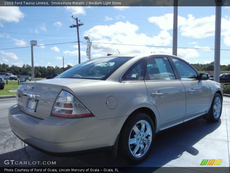 Smokestone Metallic / Medium Light Stone 2009 Ford Taurus Limited