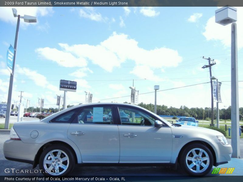 Smokestone Metallic / Medium Light Stone 2009 Ford Taurus Limited