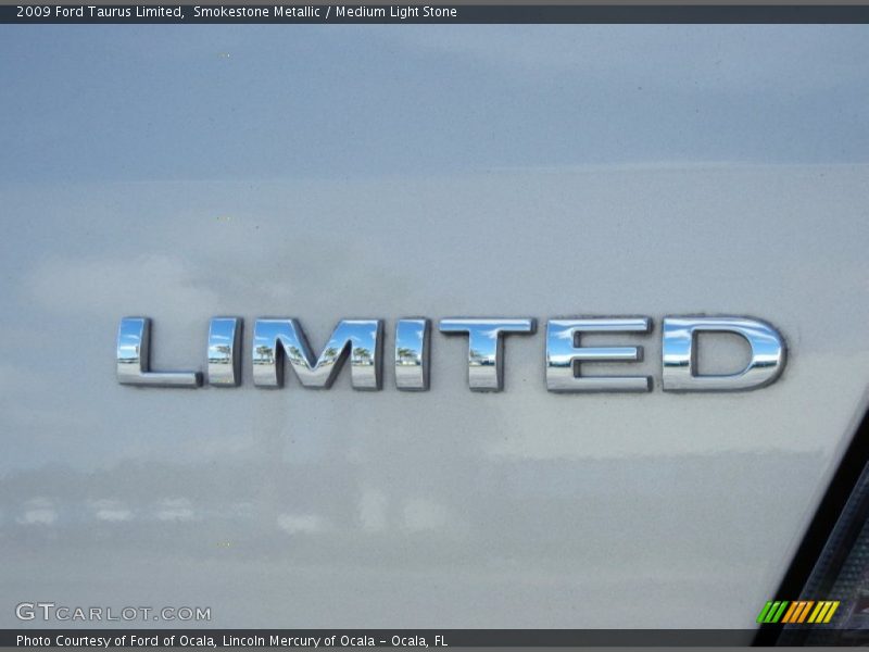 Smokestone Metallic / Medium Light Stone 2009 Ford Taurus Limited