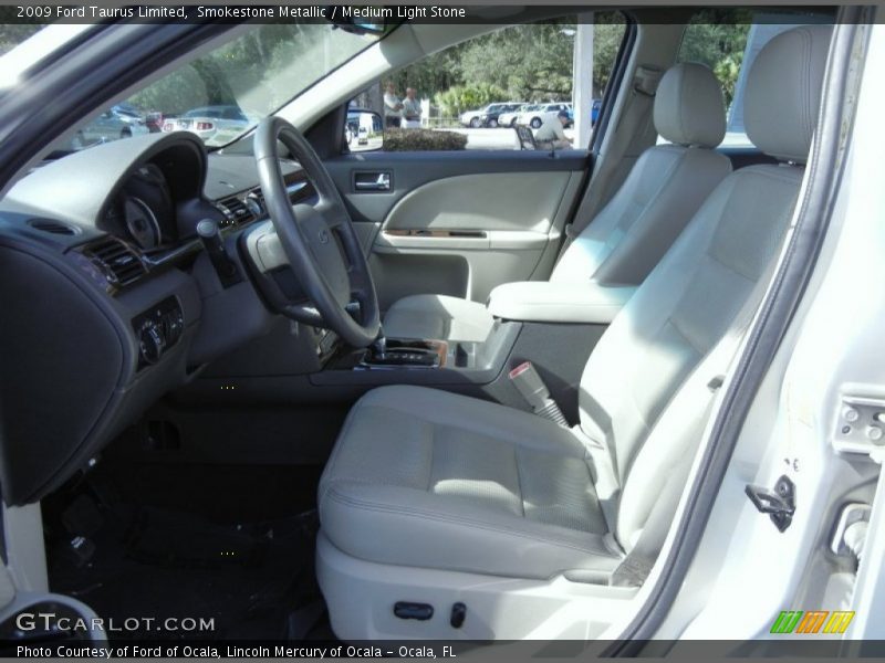 Smokestone Metallic / Medium Light Stone 2009 Ford Taurus Limited