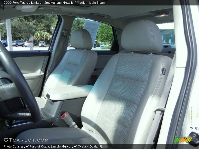 Smokestone Metallic / Medium Light Stone 2009 Ford Taurus Limited