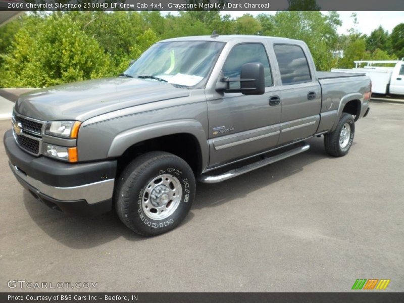 Graystone Metallic / Dark Charcoal 2006 Chevrolet Silverado 2500HD LT Crew Cab 4x4