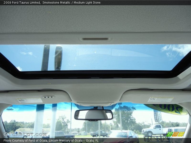 Smokestone Metallic / Medium Light Stone 2009 Ford Taurus Limited