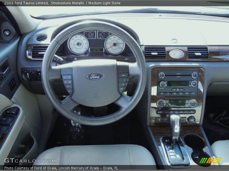 Smokestone Metallic / Medium Light Stone 2009 Ford Taurus Limited