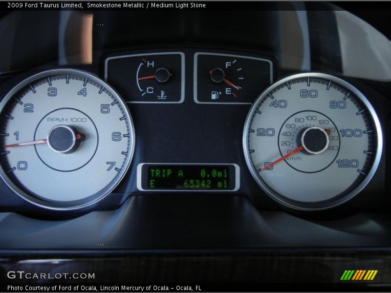 Smokestone Metallic / Medium Light Stone 2009 Ford Taurus Limited