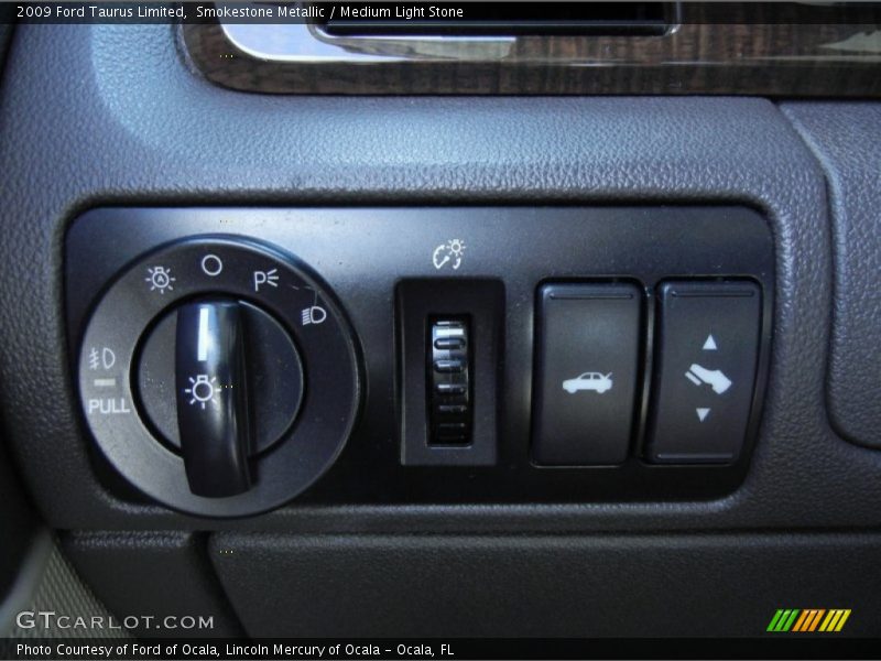 Smokestone Metallic / Medium Light Stone 2009 Ford Taurus Limited