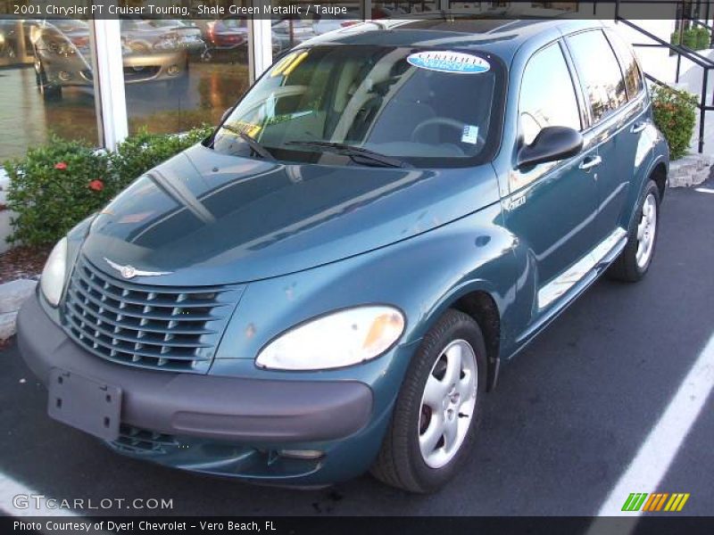 Shale Green Metallic / Taupe 2001 Chrysler PT Cruiser Touring