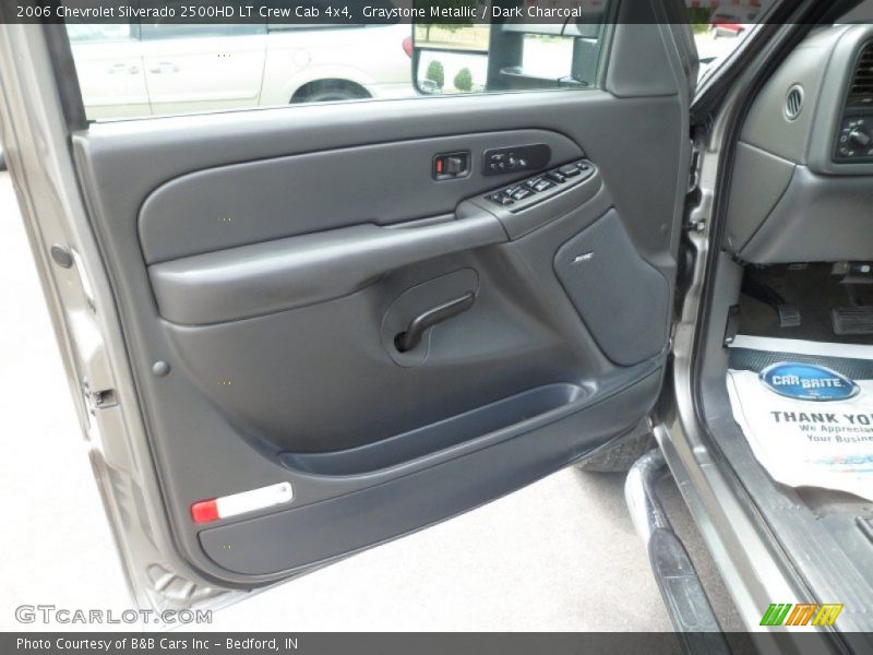 Graystone Metallic / Dark Charcoal 2006 Chevrolet Silverado 2500HD LT Crew Cab 4x4