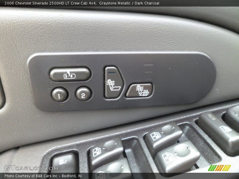 Graystone Metallic / Dark Charcoal 2006 Chevrolet Silverado 2500HD LT Crew Cab 4x4