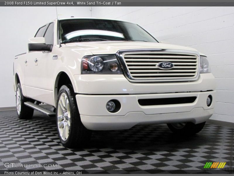 White Sand Tri-Coat / Tan 2008 Ford F150 Limited SuperCrew 4x4