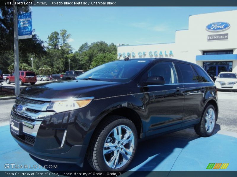 Tuxedo Black Metallic / Charcoal Black 2013 Ford Edge Limited