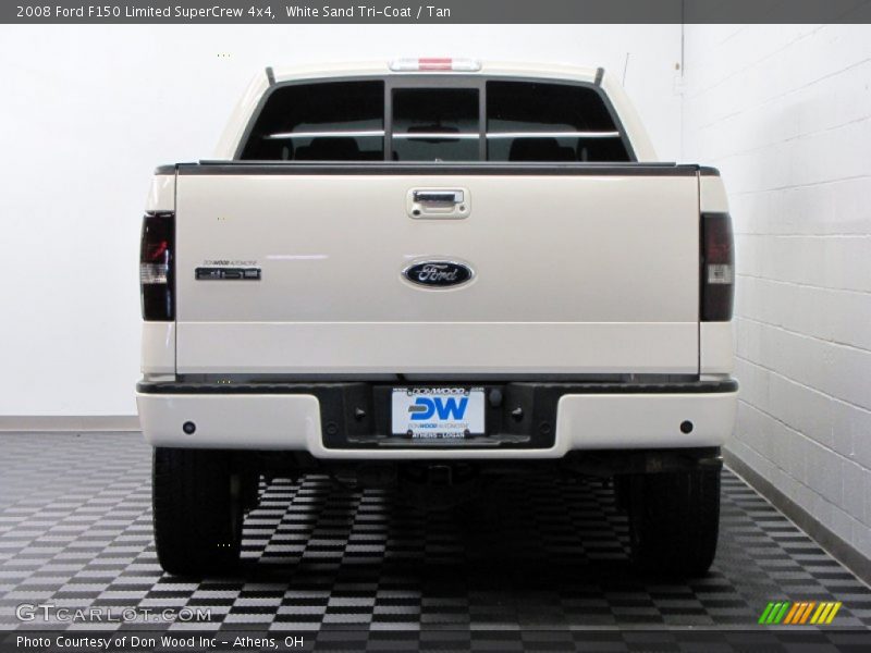 White Sand Tri-Coat / Tan 2008 Ford F150 Limited SuperCrew 4x4