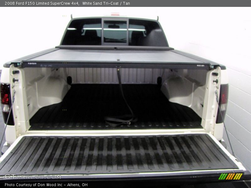 White Sand Tri-Coat / Tan 2008 Ford F150 Limited SuperCrew 4x4