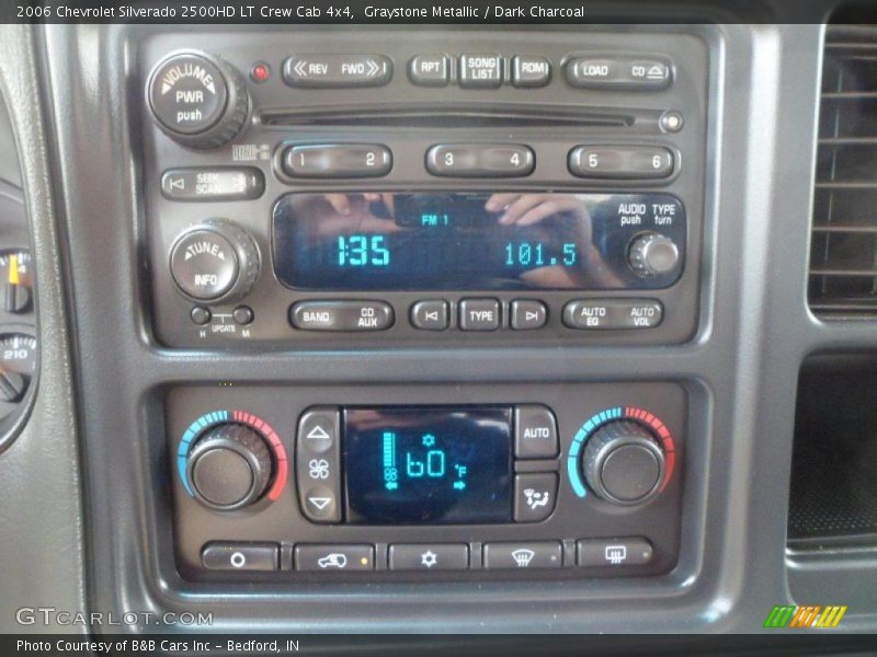 Graystone Metallic / Dark Charcoal 2006 Chevrolet Silverado 2500HD LT Crew Cab 4x4