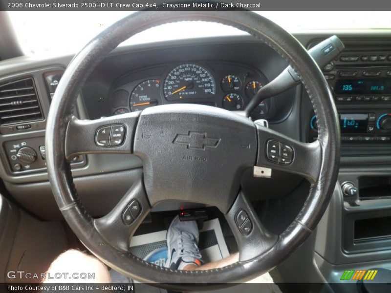 Graystone Metallic / Dark Charcoal 2006 Chevrolet Silverado 2500HD LT Crew Cab 4x4
