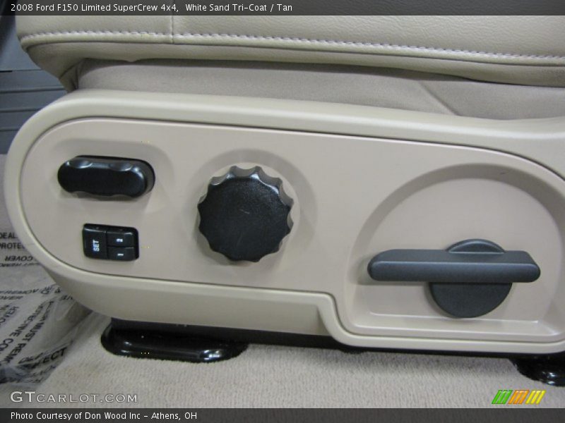 White Sand Tri-Coat / Tan 2008 Ford F150 Limited SuperCrew 4x4