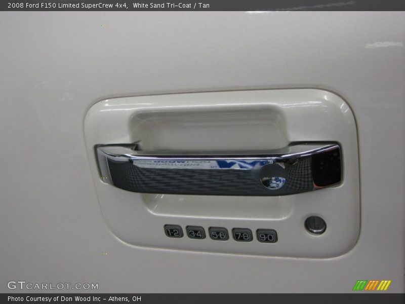 White Sand Tri-Coat / Tan 2008 Ford F150 Limited SuperCrew 4x4